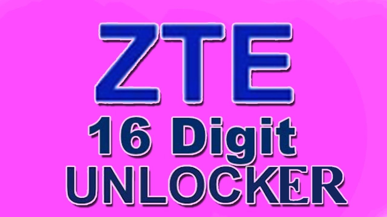 zte new 16 digit unlock code calculator
